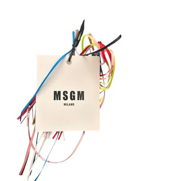 MSGM Tulle Short Sleeve Tee Black‎ NWT Large - Picture 9 of 9